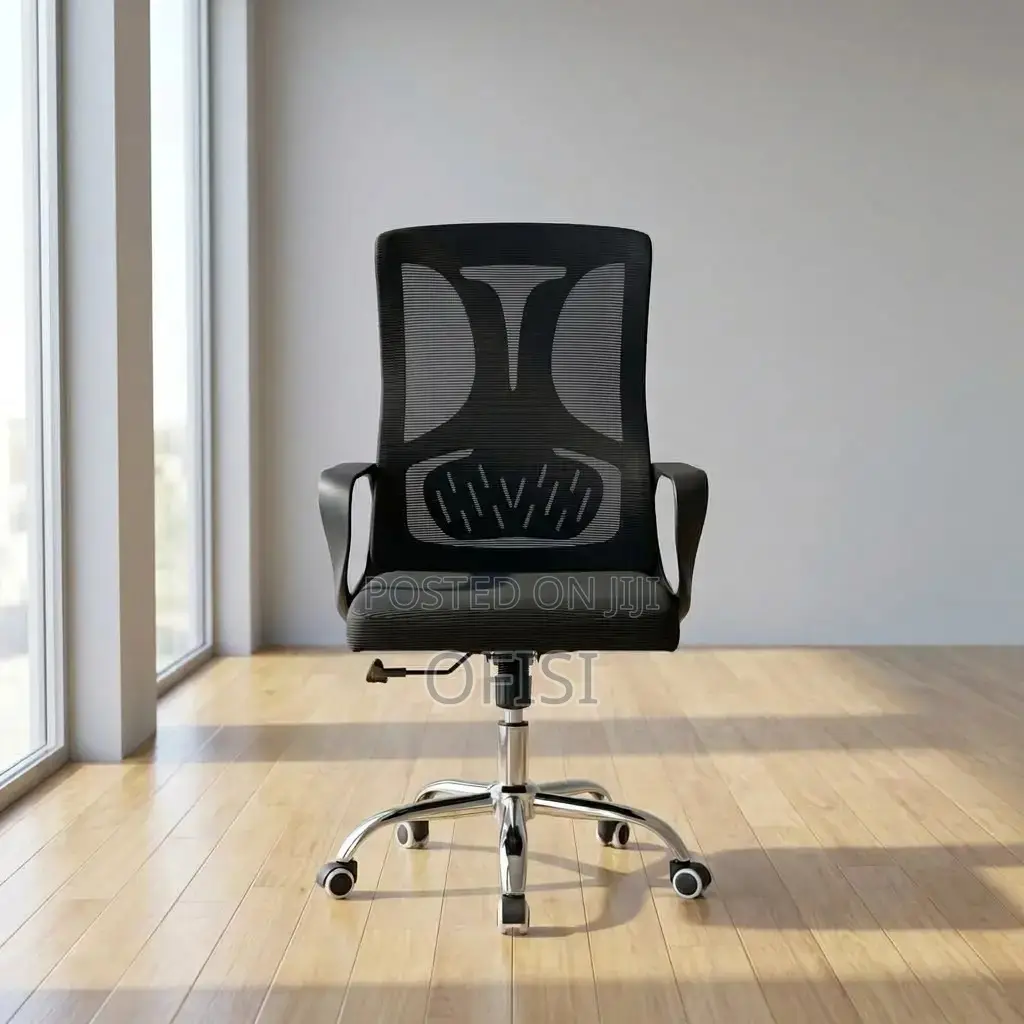 Office Chair; Mid Back Mesh Adjustable Chair