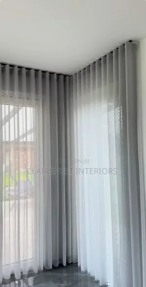 Transparent, Milk White, Quality Plain White Window Sheers