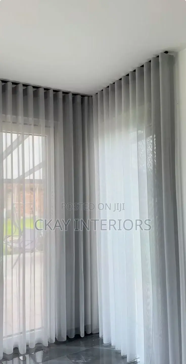 Transparent, Milk White, Quality Plain White Window Sheers