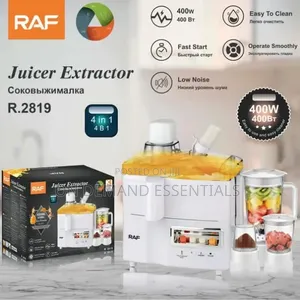 RAF 4 in 1 Blender, Juicer, Grinder, Mill/ Meat Mincer