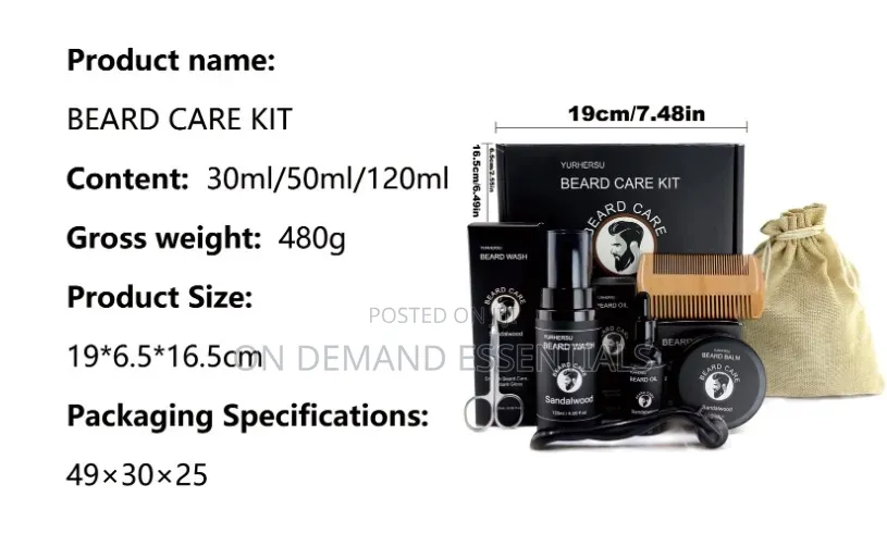 Beard Care Kit for Men