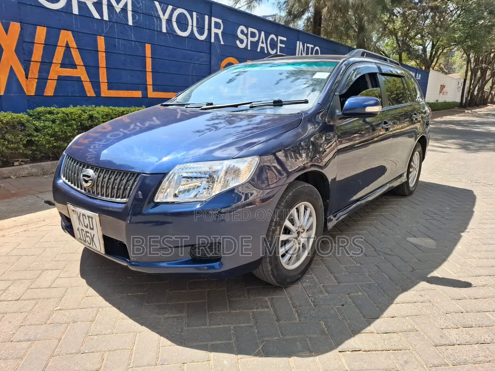 Toyota Corolla Fielder 2008 Blue