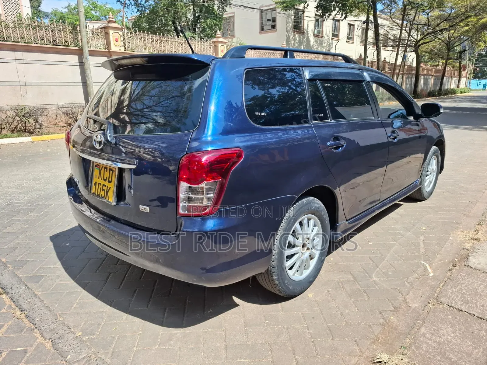 Toyota Corolla Fielder 2008 Blue