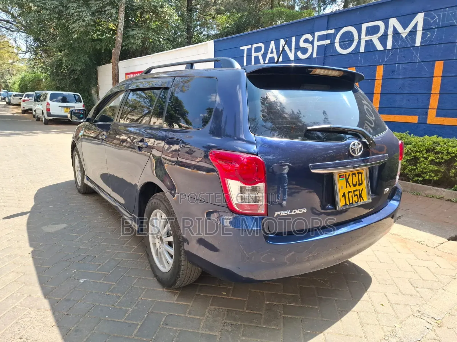 Toyota Corolla Fielder 2008 Blue