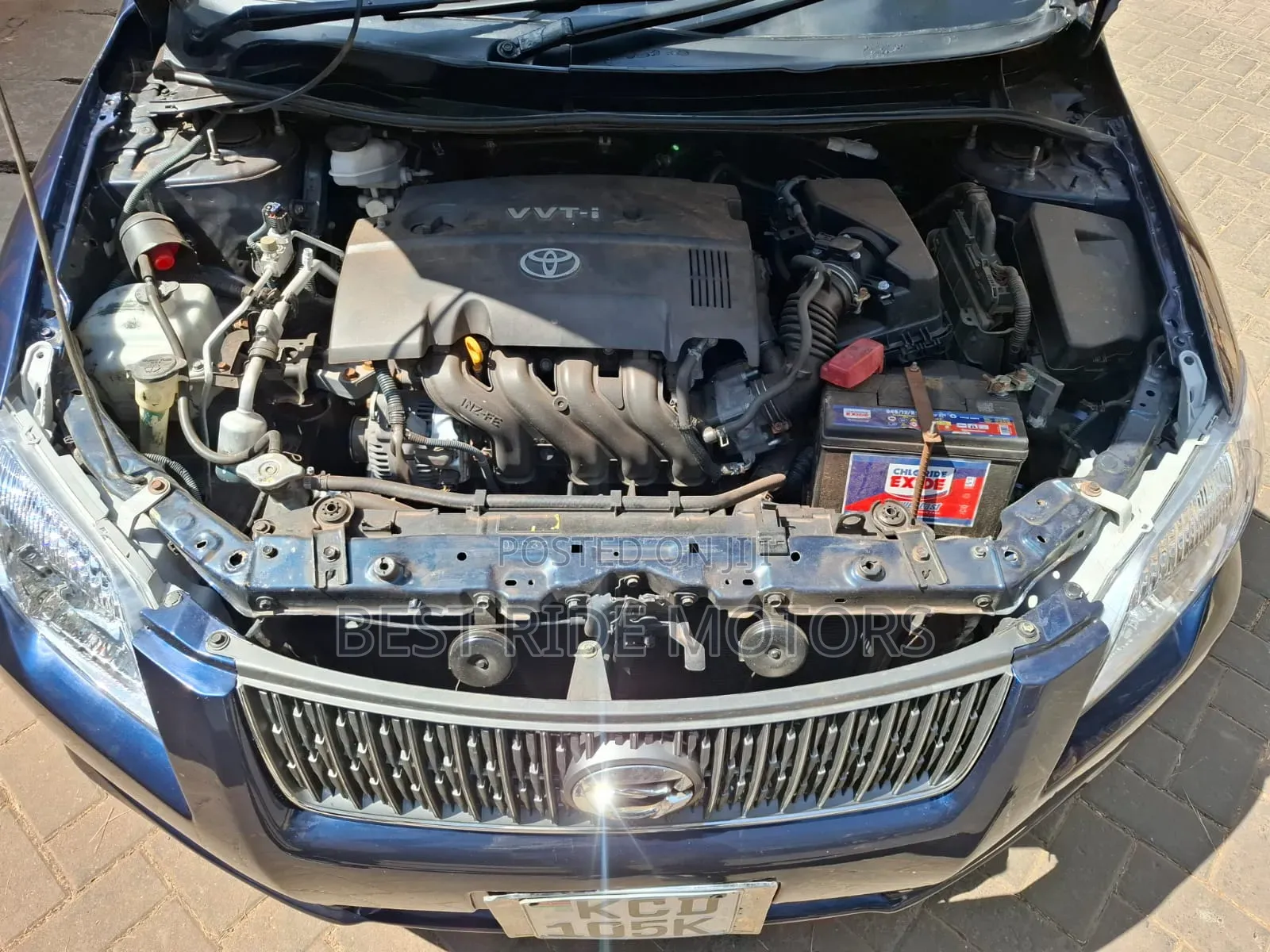 Toyota Corolla Fielder 2008 Blue