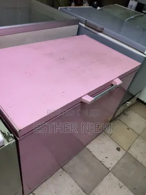 Pink Chest Freezer 300litres