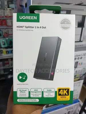 The UGREEN HDMI Splitter 1 in 4 Out (Model 90514 / CM570)