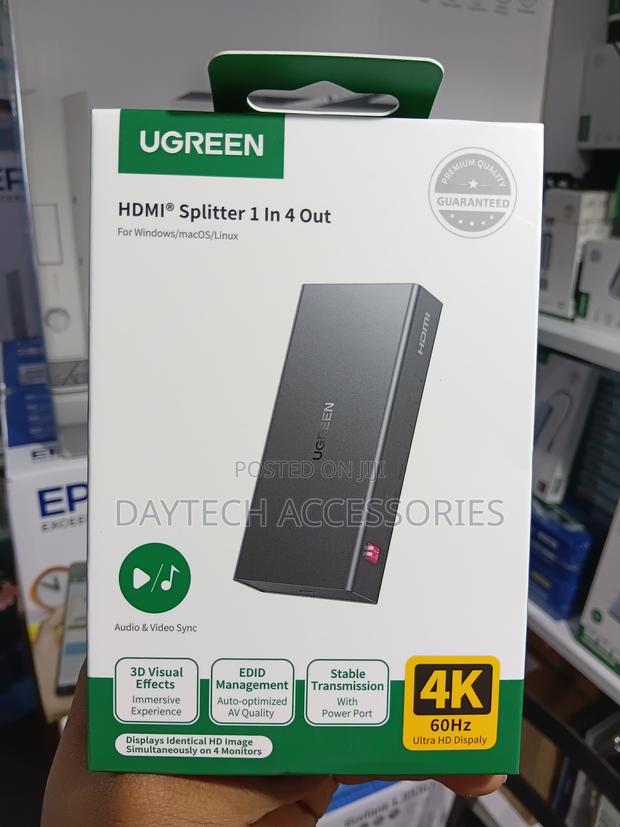 The UGREEN HDMI Splitter 1 in 4 Out (Model 90514 / CM570) - thumbnail 2