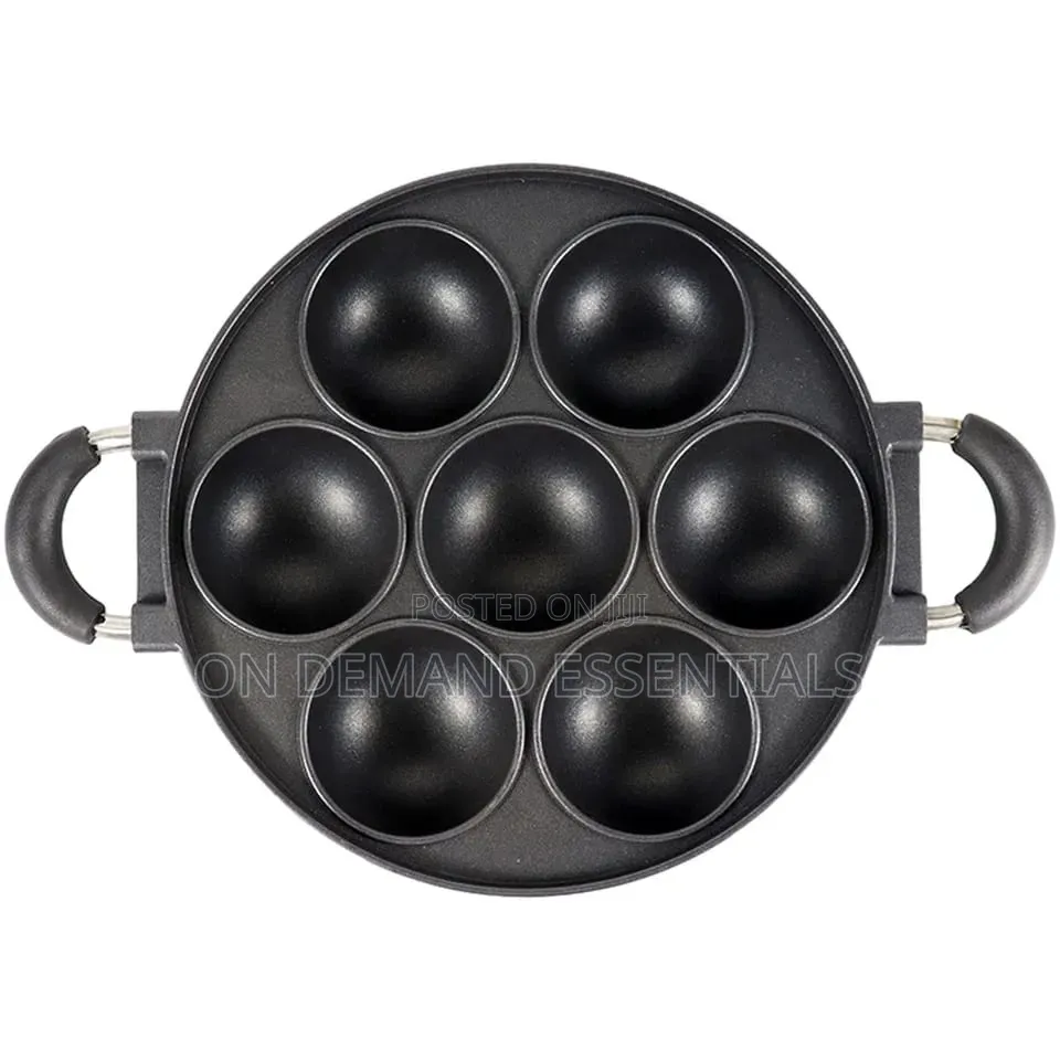 7hole Vitumbua Cooking Cake Pan