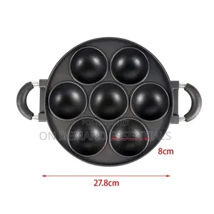 7hole Vitumbua Cooking Cake Pan