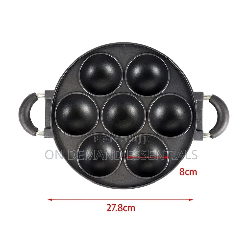 7hole Vitumbua Cooking Cake Pan
