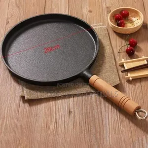 Thickened Cast Iron Chapati Pan – 26cm
