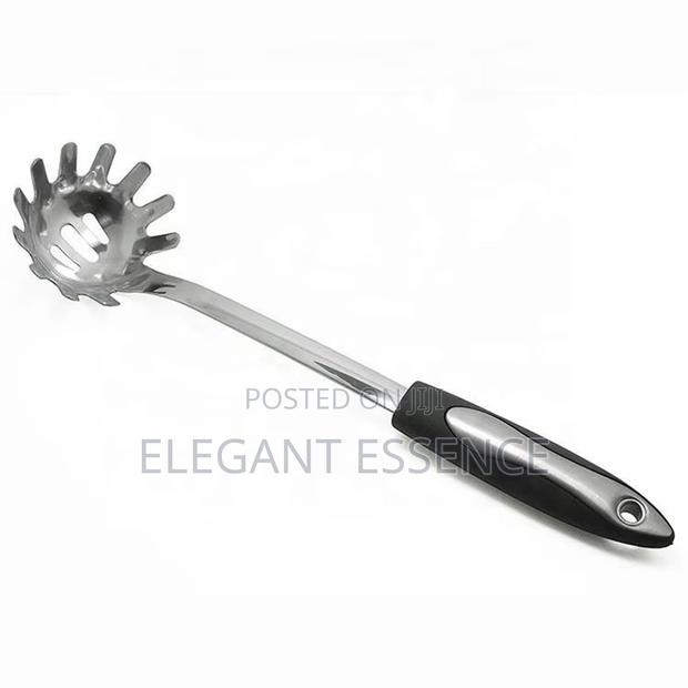 Plastic Handle Spaghetti Spoon–36cm - thumbnail 2