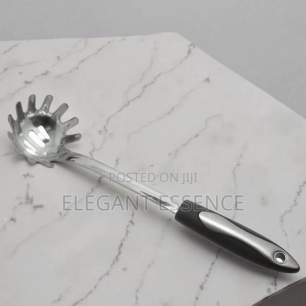 Plastic Handle Spaghetti Spoon–36cm - thumbnail 3