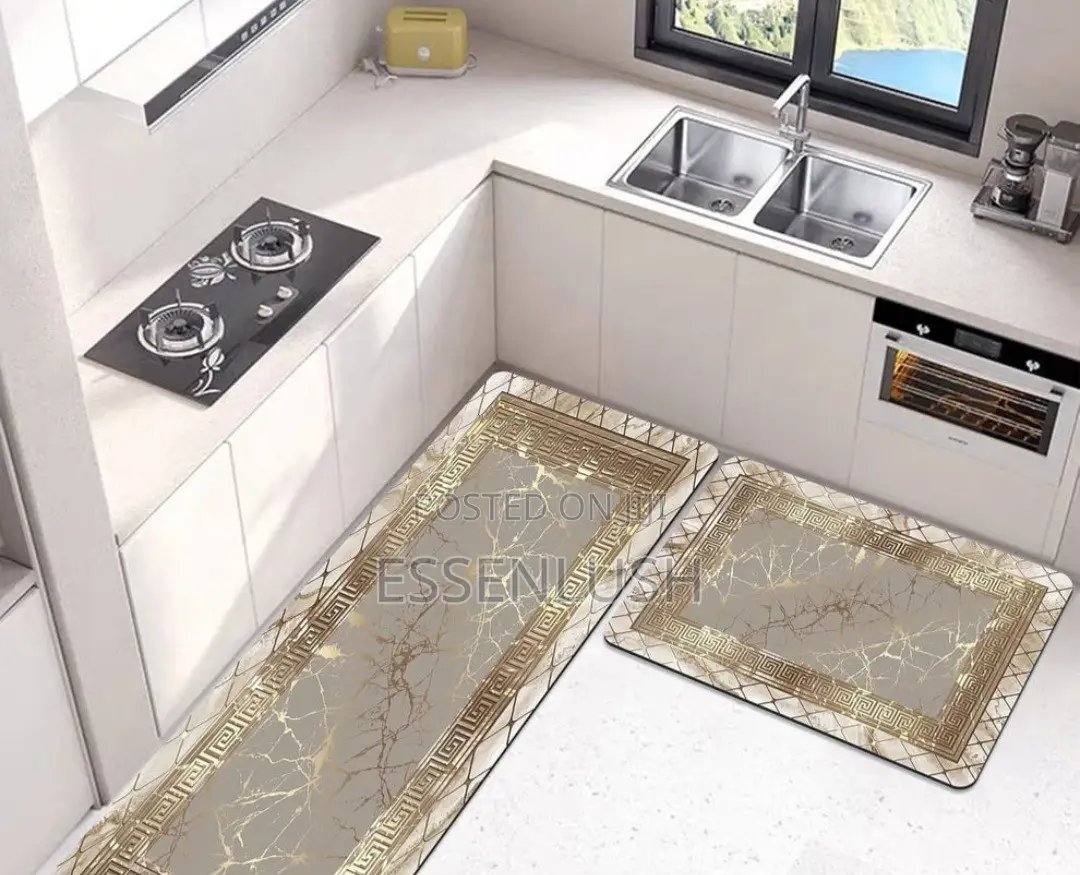 ​ Premium 2-Piece Anti-Slip Kitchen Mat Set
