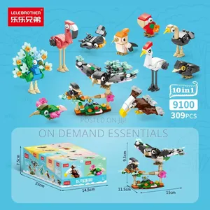 Mini Lego Sets Educational 10 in 1 Design