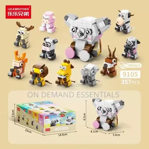 Mini Lego Sets Educational 10 in 1 Design