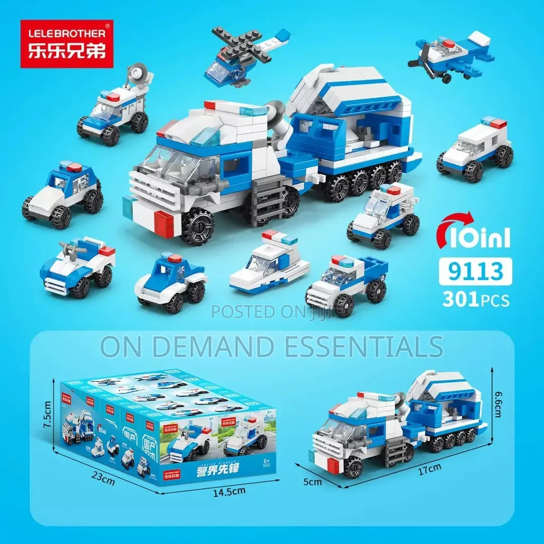 Mini Lego Sets Educational 10 in 1 Design