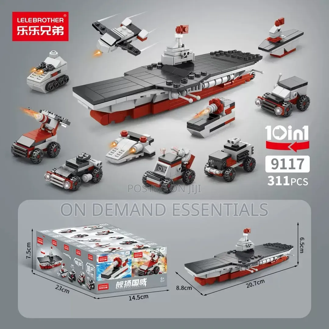 Mini Lego Sets Educational 10 in 1 Design