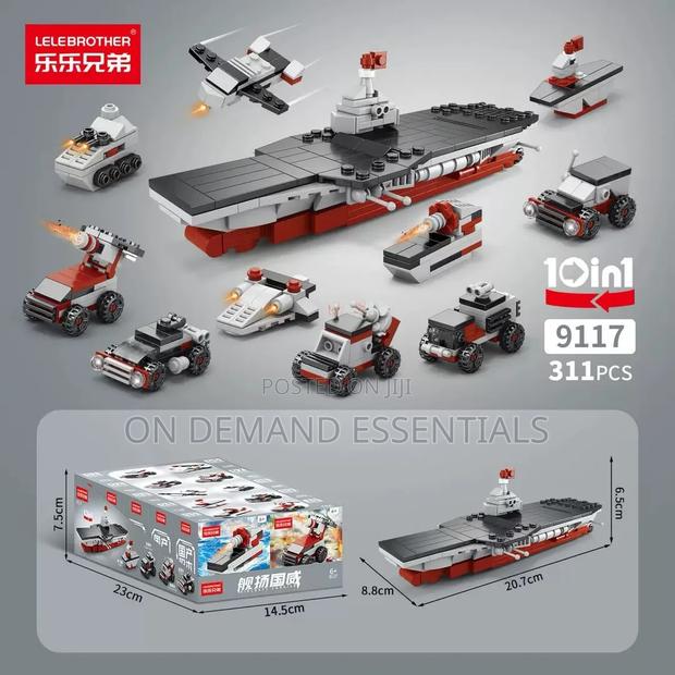 Mini Lego Sets Educational 10 in 1 Design - thumbnail 13