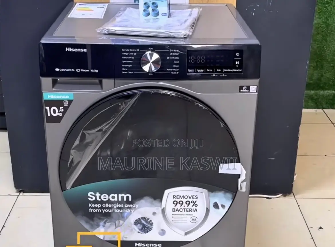 Hisense Front Washer Machine 10.5kg