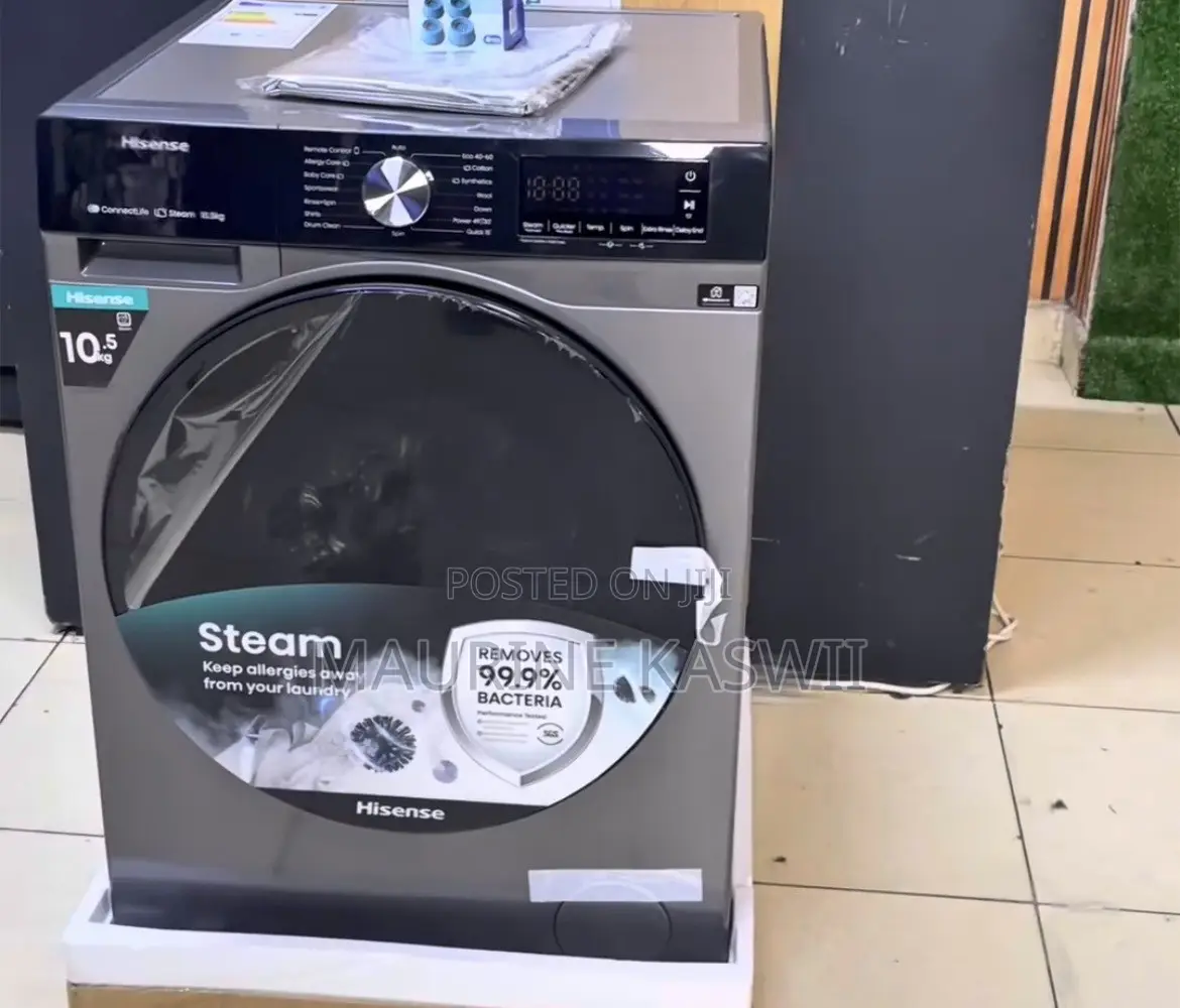 Hisense Front Washer Machine 10.5kg