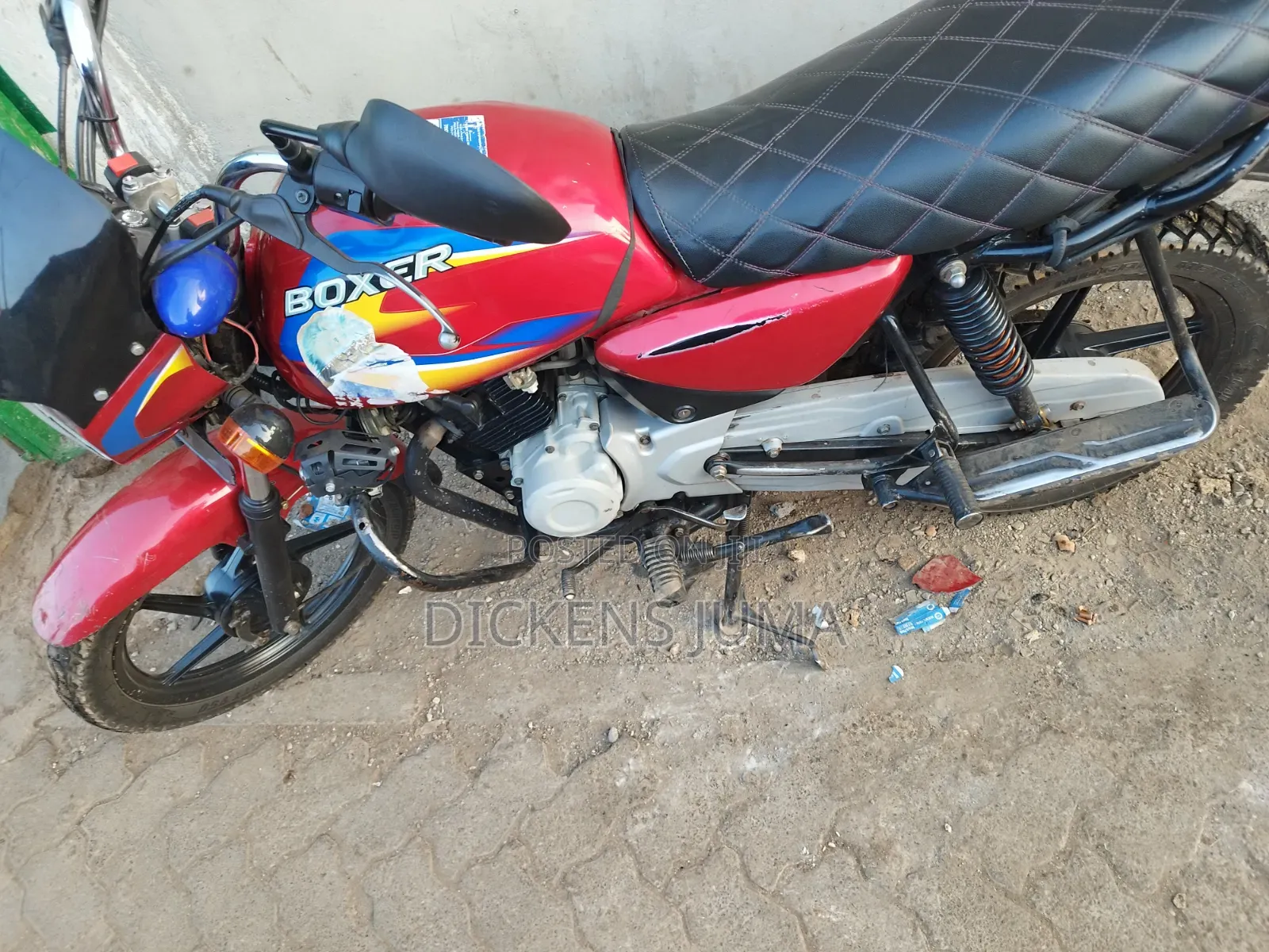 Bajaj Boxer 150 UG 2024 Red