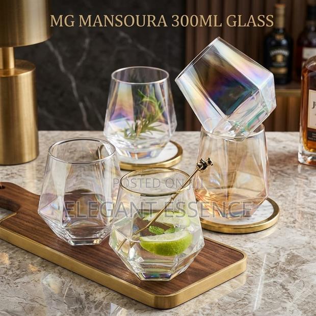 A Set of 6 Mansoura Glasses-300ml