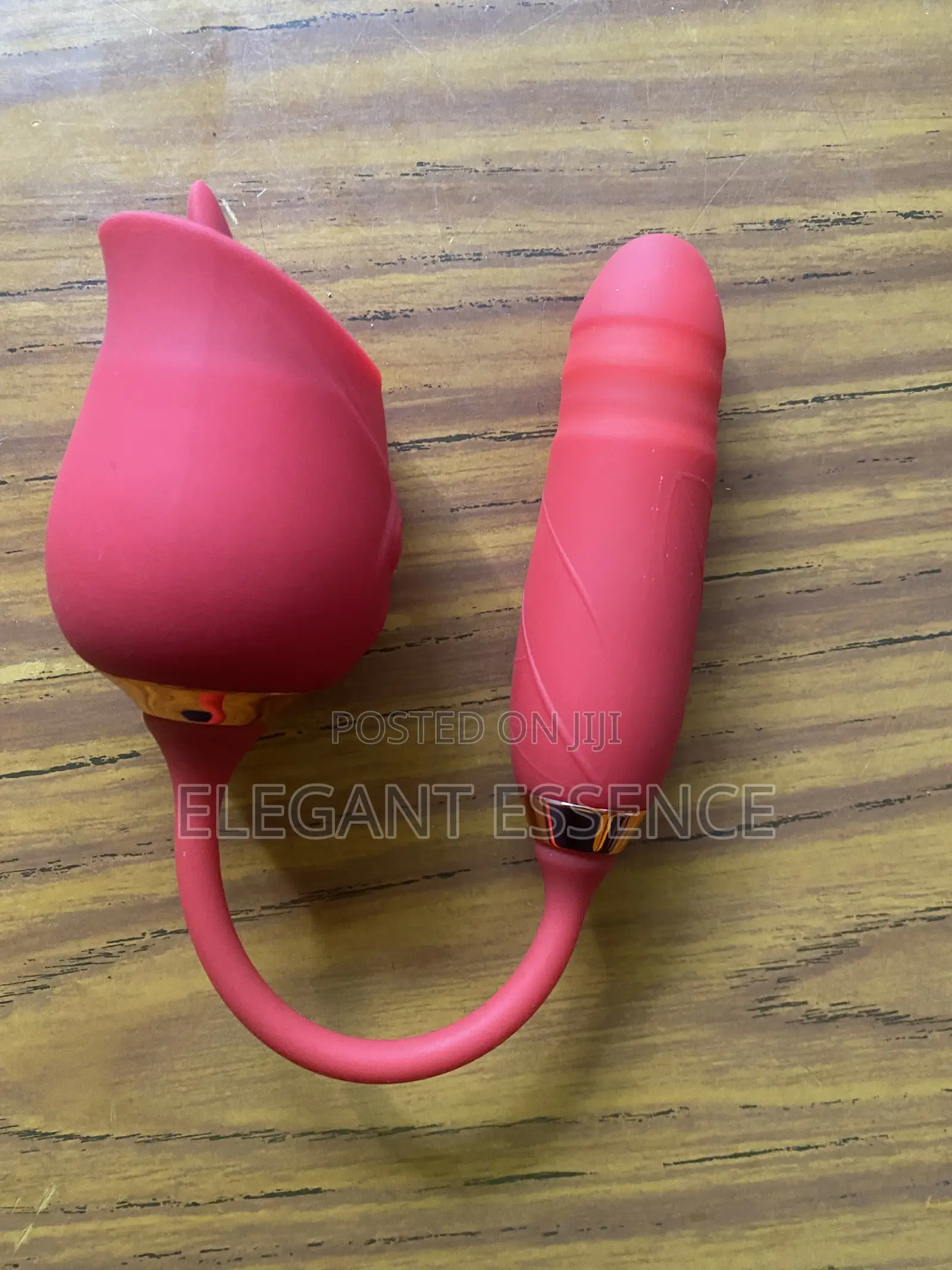 2 in 1 Rose Toy With Licking Tongue Unique Dual Rose Head Design