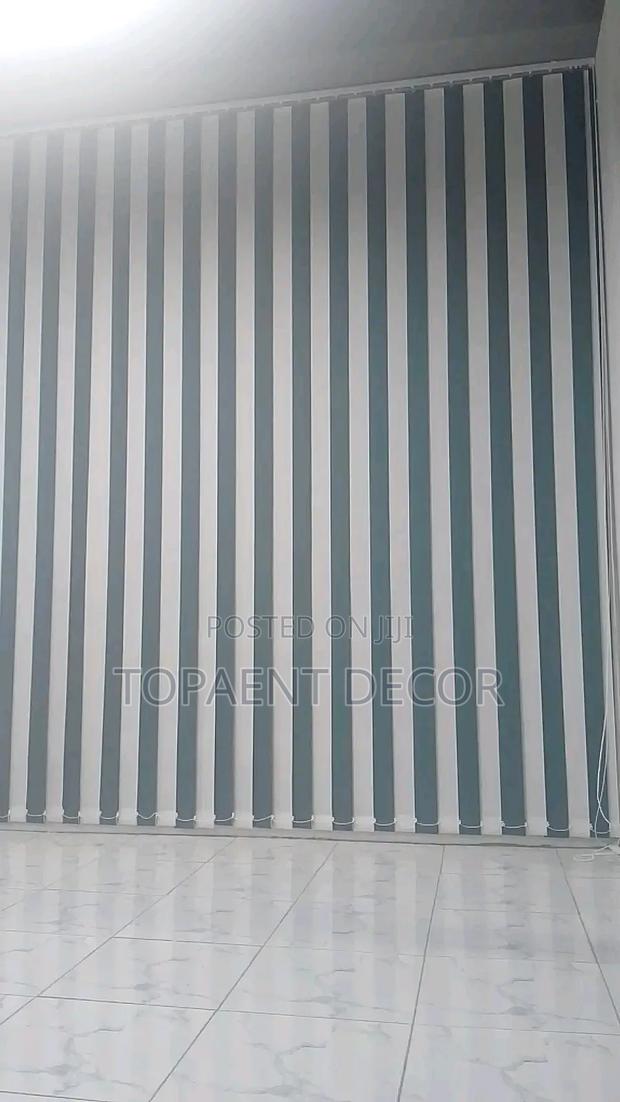 Brilliant White Vertical Window Blinds - thumbnail 2