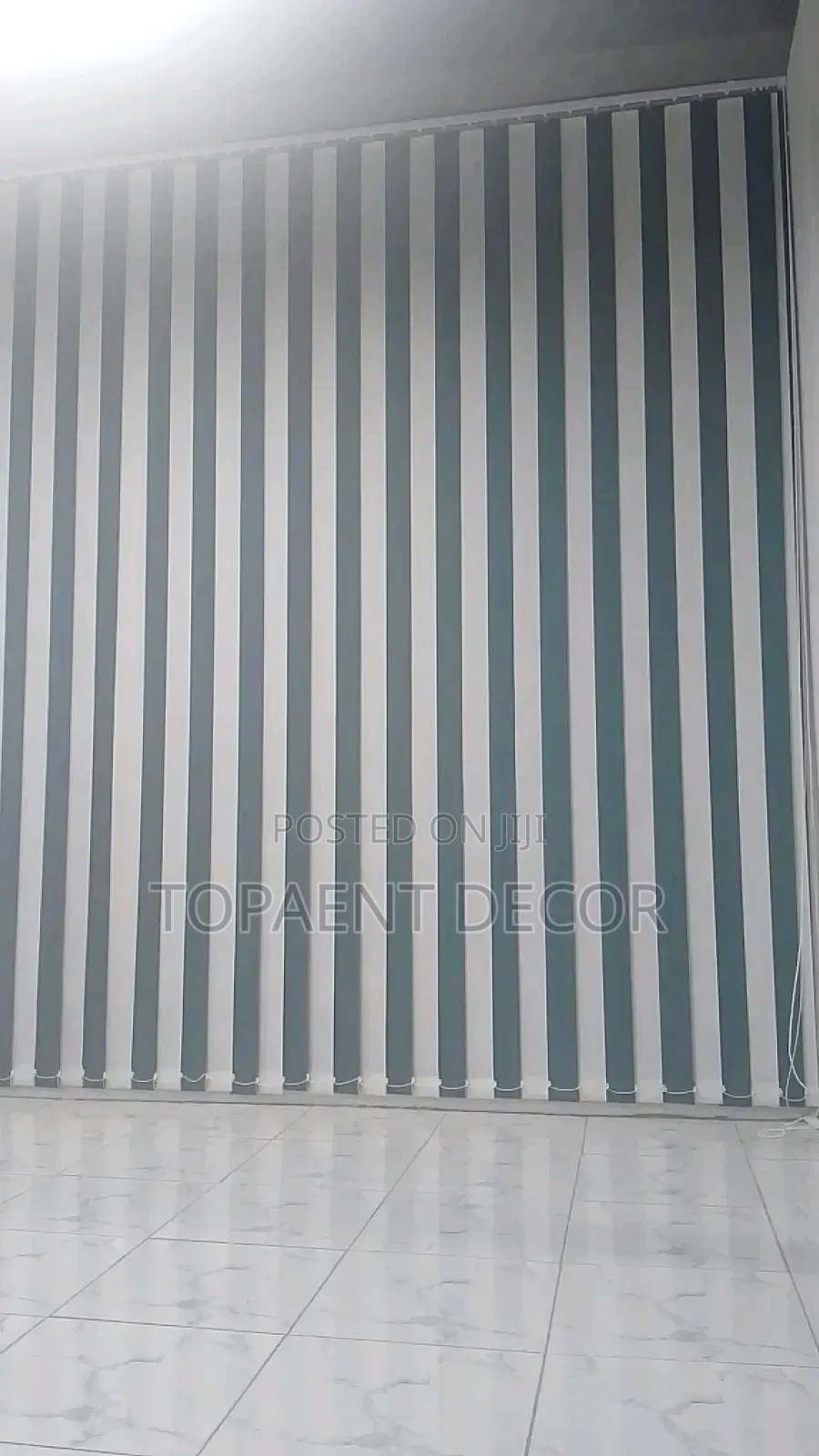 Brilliant White Vertical Window Blinds