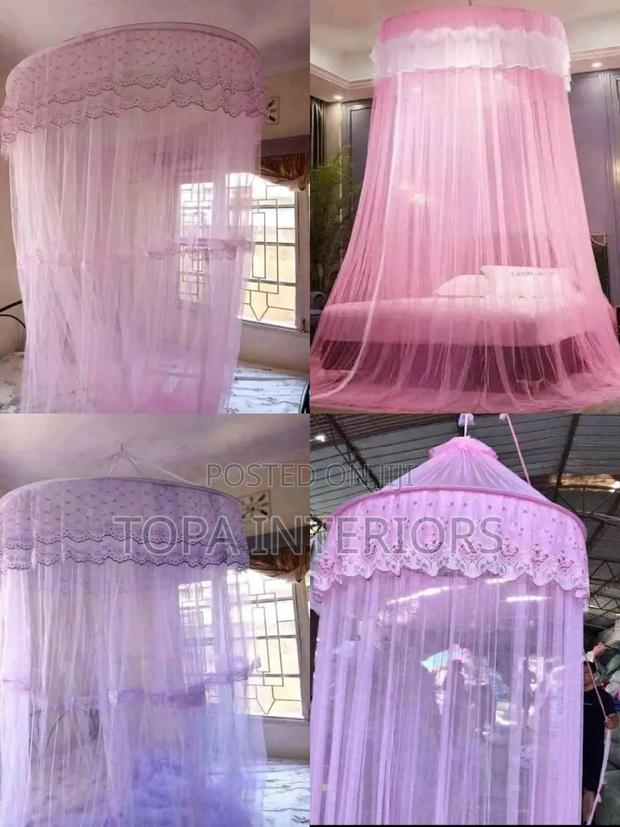 Circle Bed Net Canopy Round Ring Mosquito Netting - main view