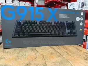 The Logitech G915 X LIGHTSPEED TKL Wireless Mechanical Gaming Keyboard