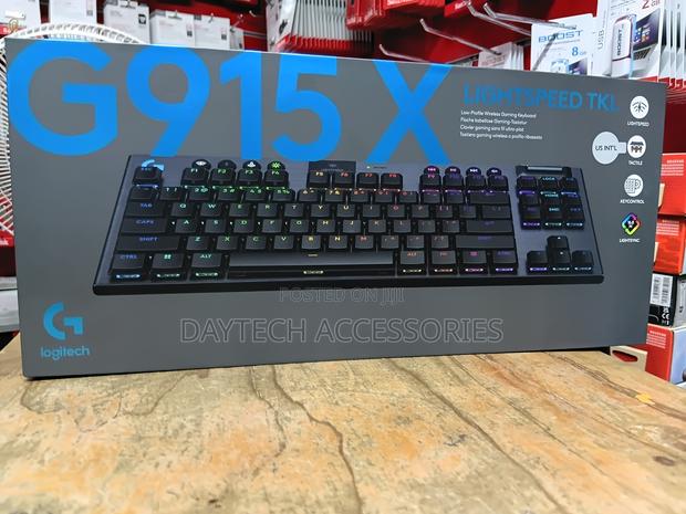The Logitech G915 X LIGHTSPEED TKL Wireless Mechanical Gaming Keyboard - thumbnail 2