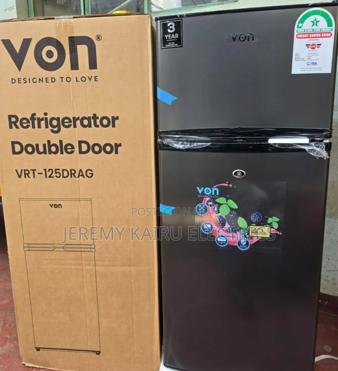 Von 125 L Refrigerator