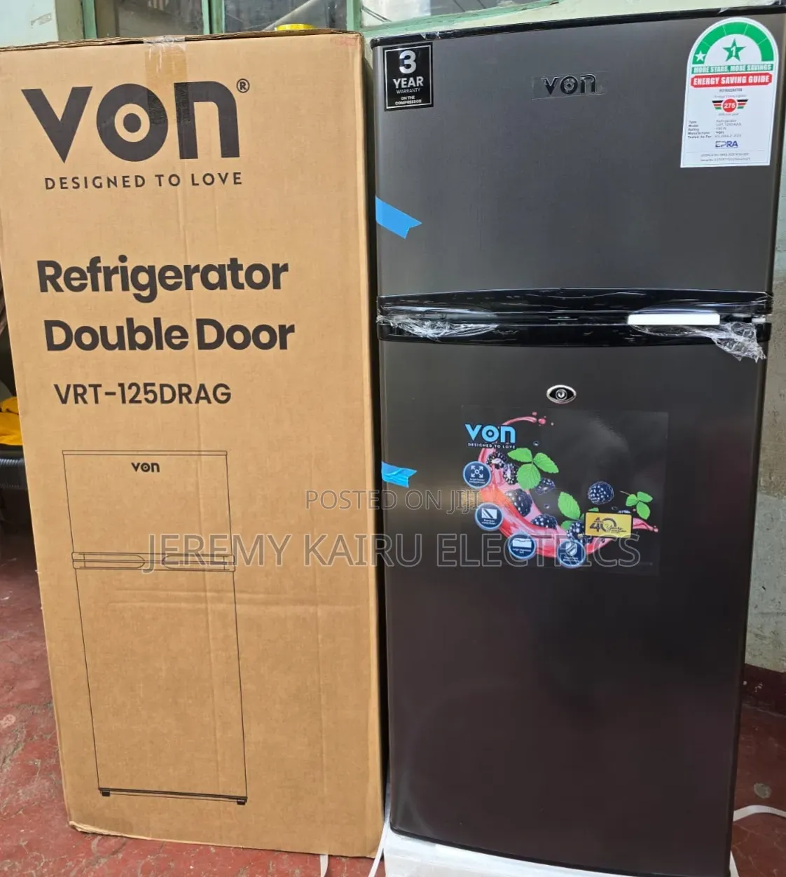 Von 125 L Refrigerator