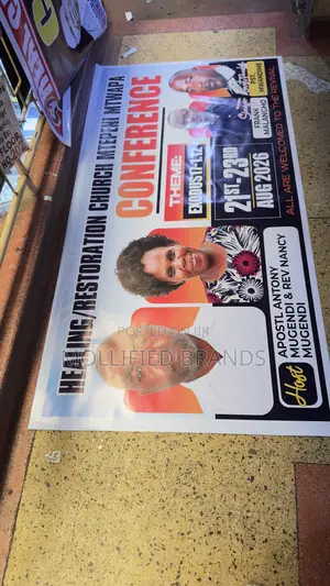 Large Format Printing (Banners and Stickers)