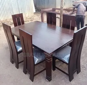 Mahogany 6 Seater Dining Sets .