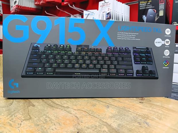 Logitech G915X Lightspeed TKL Wireless Mechanical Gaming Keyboard - thumbnail 2