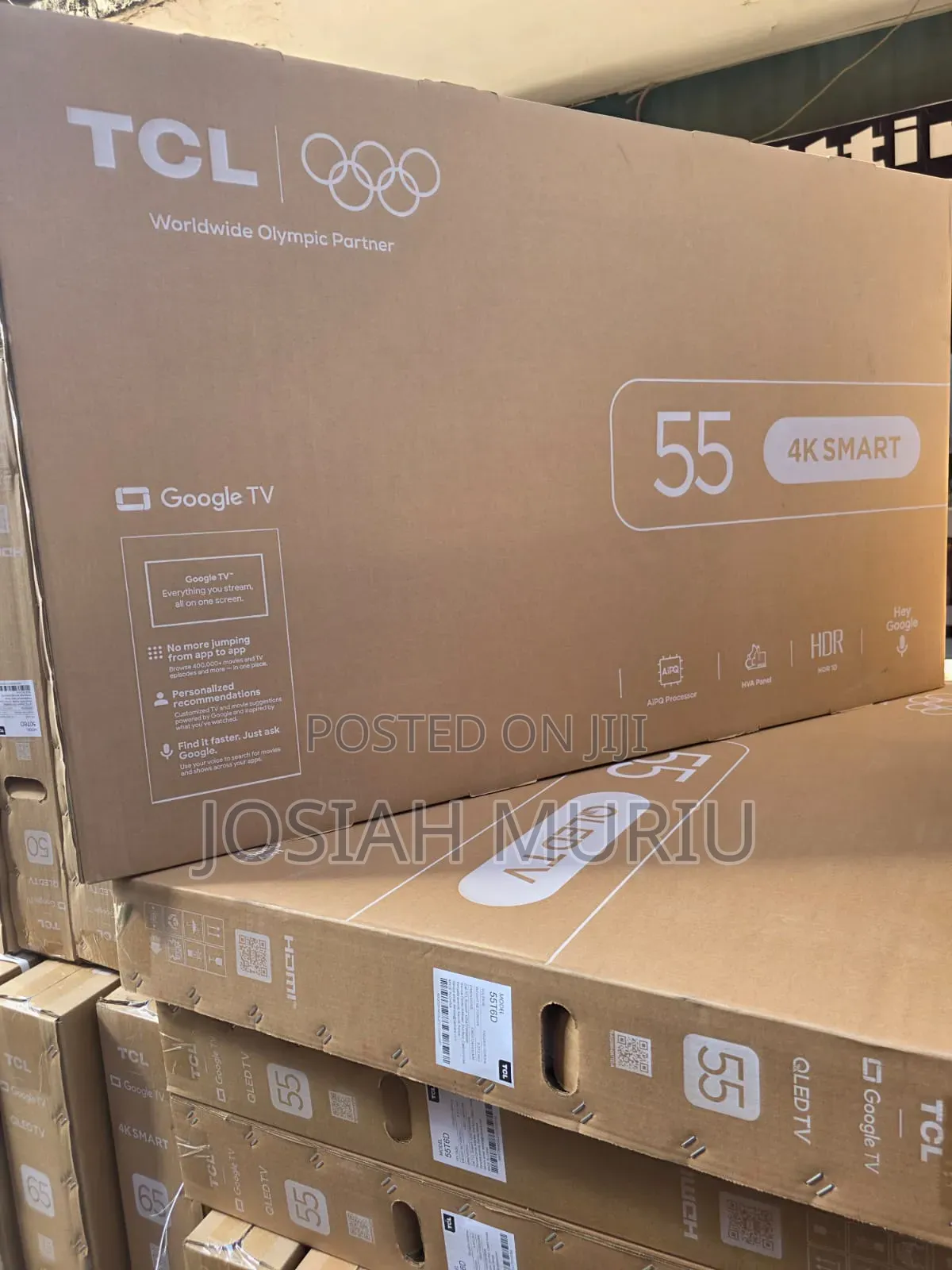 TCL 55 Inch Ultra HD Google TV