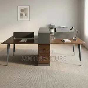 Office Workstation; Four Users Office Working Workstation