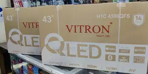 Vitron 43” Inch Qled Android Frameless TV