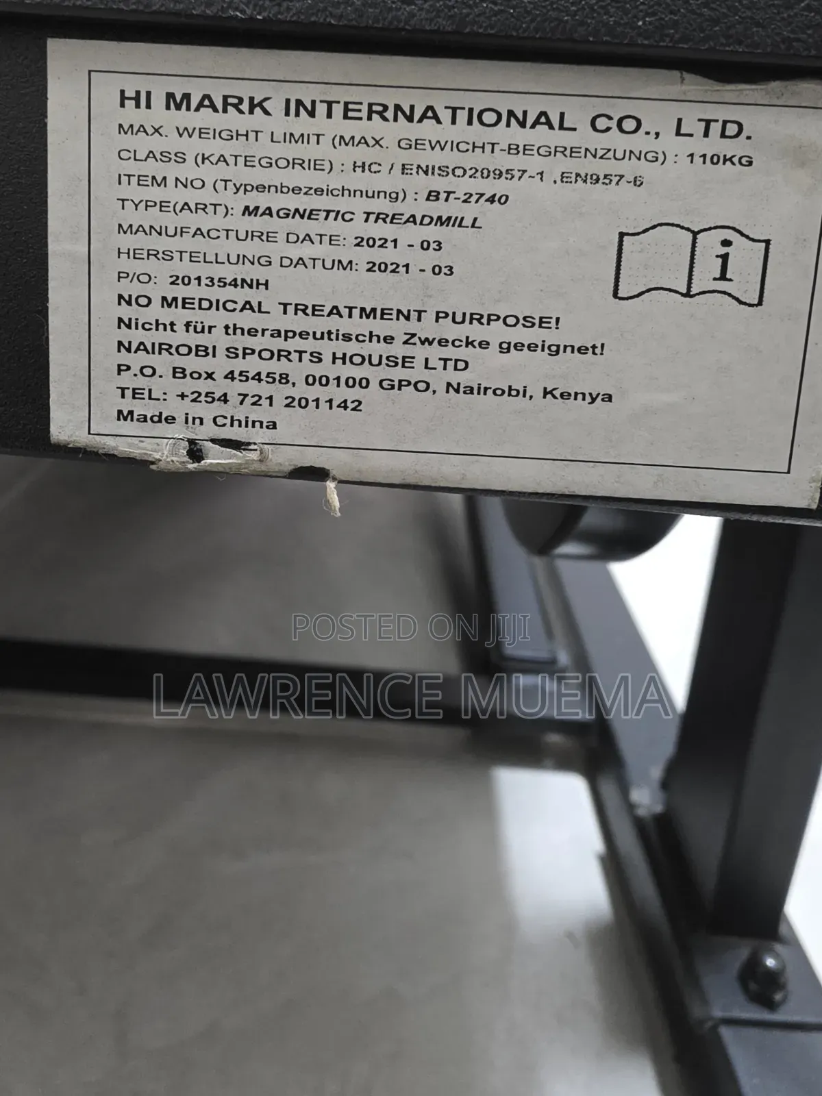 Manual Magnetic Treadmill