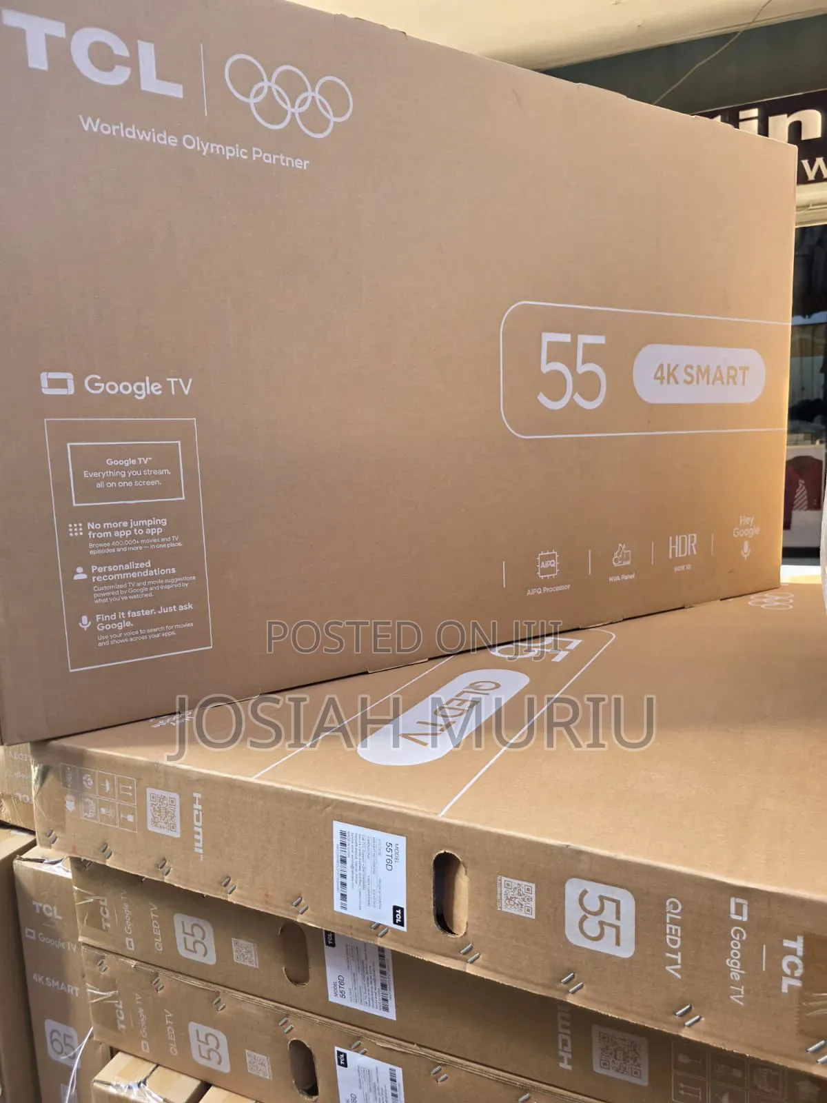 TCL 55 Inch Smart Google TV