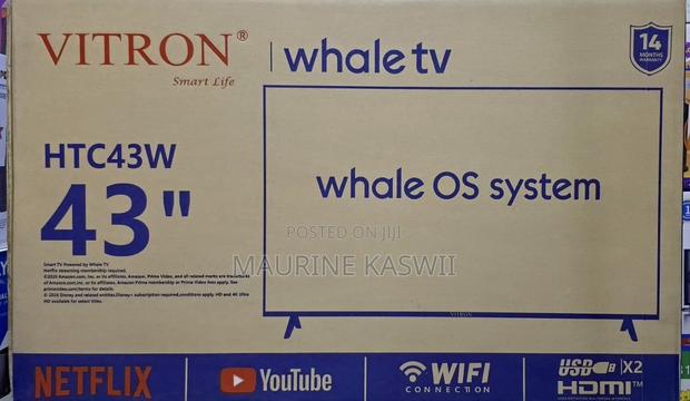 Vitron 43” Smart Whale Os System Frameless-43htc43w - main view