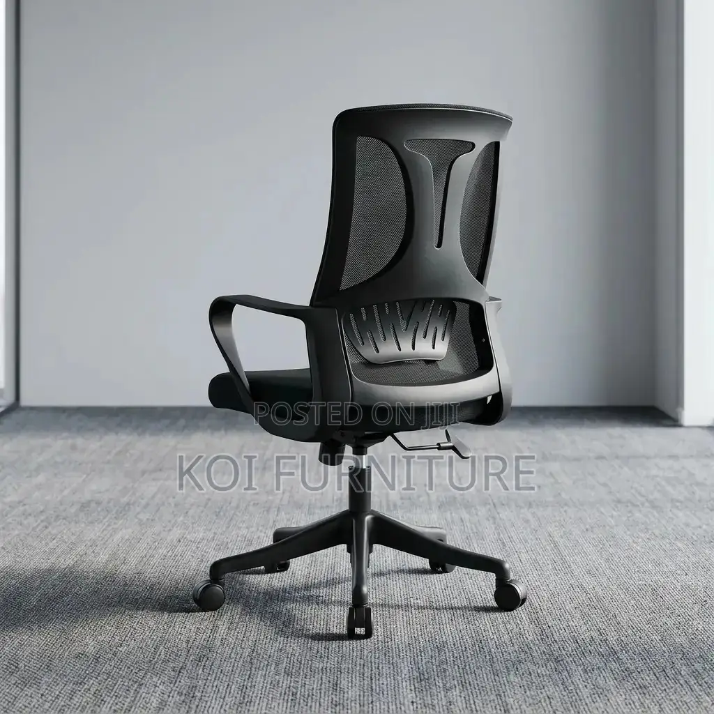Office Chairs; Mid Back Ergonomic Secretary Seat