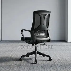 Office Chairs; Mid Back Ergonomic Secretary Seat