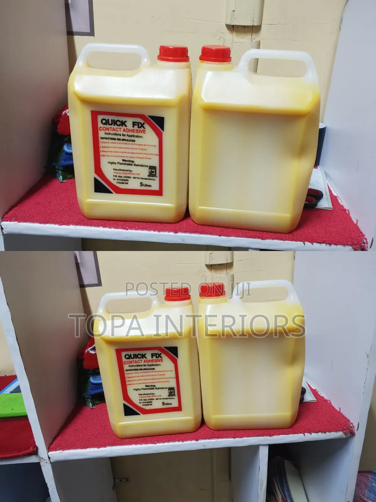 MULTIPURPOSE Wood and Fabric Bonding Quick Fix Conta Glue