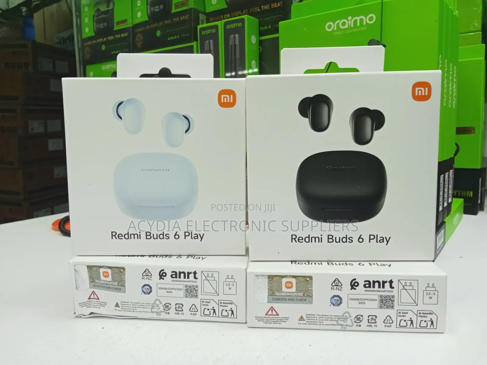 Bluetooth Earbuds Redmi Buds 6 Play With 36 Hours Long Playtime