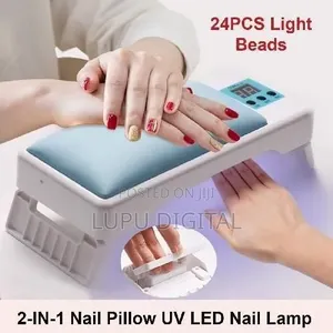 Portable 2 in 1 Hand Pillow Nail Enhancement UV Lamp